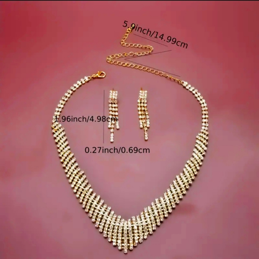 Necklace set 18k Gold plated - Picture 5 of 5